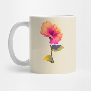 Hibiscus Flower Mug